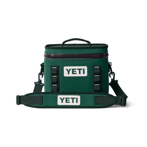 YETI Hopper Flip 8 Soft Cooler, Black Forest Green