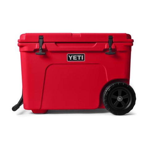 YETI Tundra Haul Wheeled Cooler, Rescue Red