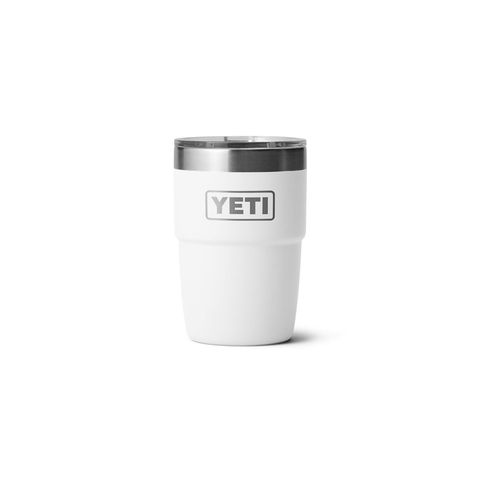 YETI Rambler 8 oz Stackable Cup with MagSlider Lid, White