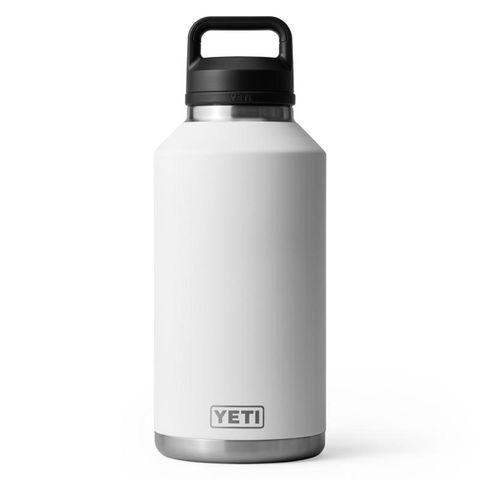 YETI Rambler 64 oz Bottle with Chug Cap, White