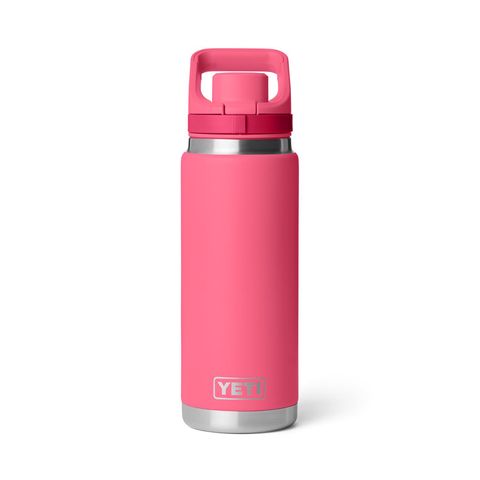 YETI Rambler 26 oz Bottle with Flip Chug Cap, Tropical Pink