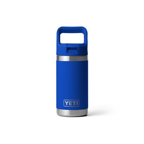 YETI Rambler Jr. 12 oz Kids Bottle with Straw Cap, Royal Blue