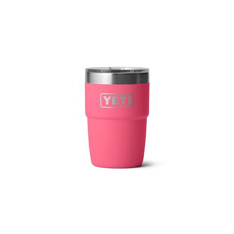 YETI Rambler 8 oz Stackable Cup with MagSlider Lid, Tropical Pink