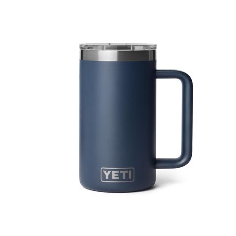 YETI Rambler Ceramic-Lined 24 oz Mug with MagSlider Lid, Navy