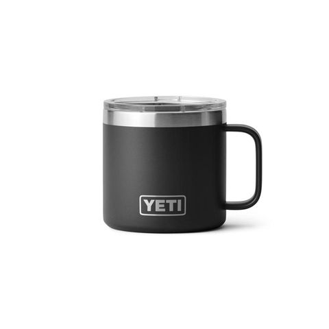 YETI Rambler 14 oz Mug with MagSlider Lid, Black