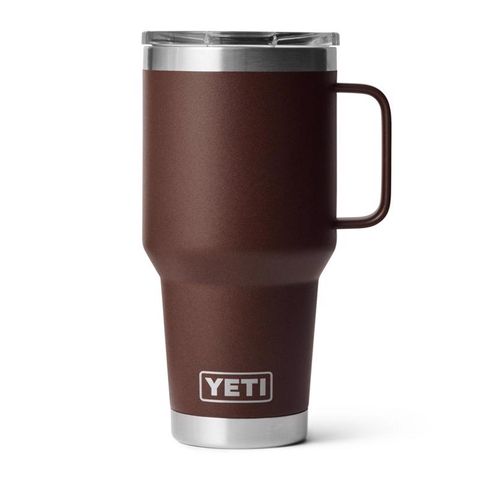 YETI Rambler 30 oz Travel Mug, Wetlands Brown