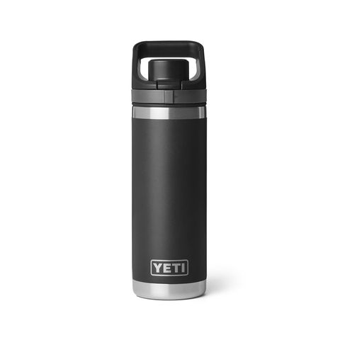 YETI Rambler 18 oz Bottle with Flip Chug Cap, Black