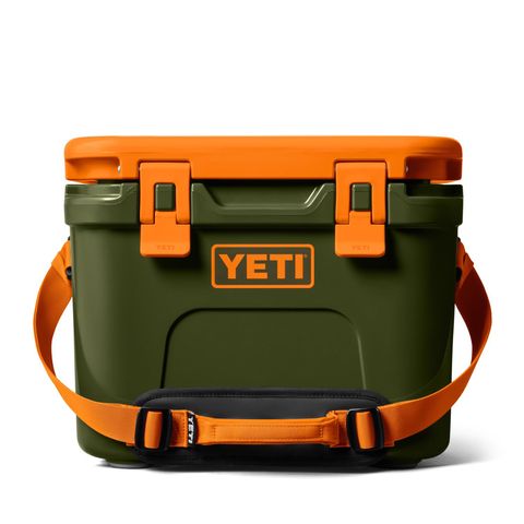 YETI Roadie 15 Hard Cooler, King Crab Orange/Olive