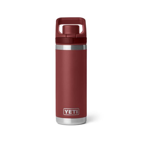 YETI Rambler 18 oz Bottle with Flip Chug Cap, Stag Red