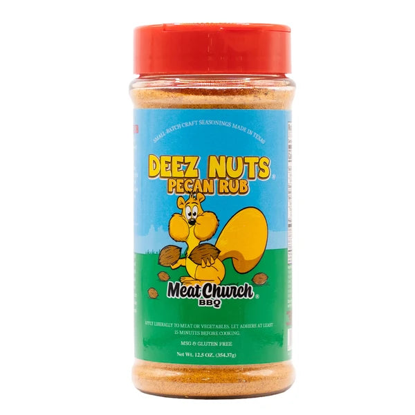 Meat Church Deez Nuts Pecan Rub 12.5OZ